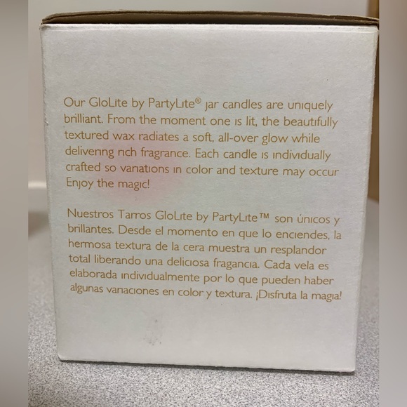 Partylite GLO LITE Orange Blossom Trio. Discontinued Never Burned NWOT - Picture 13 of 14